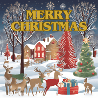  Christmas Digital Poster