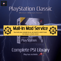 Image 1 of PlayStation Classic "Perfect Series" Mail-In Mod Service
