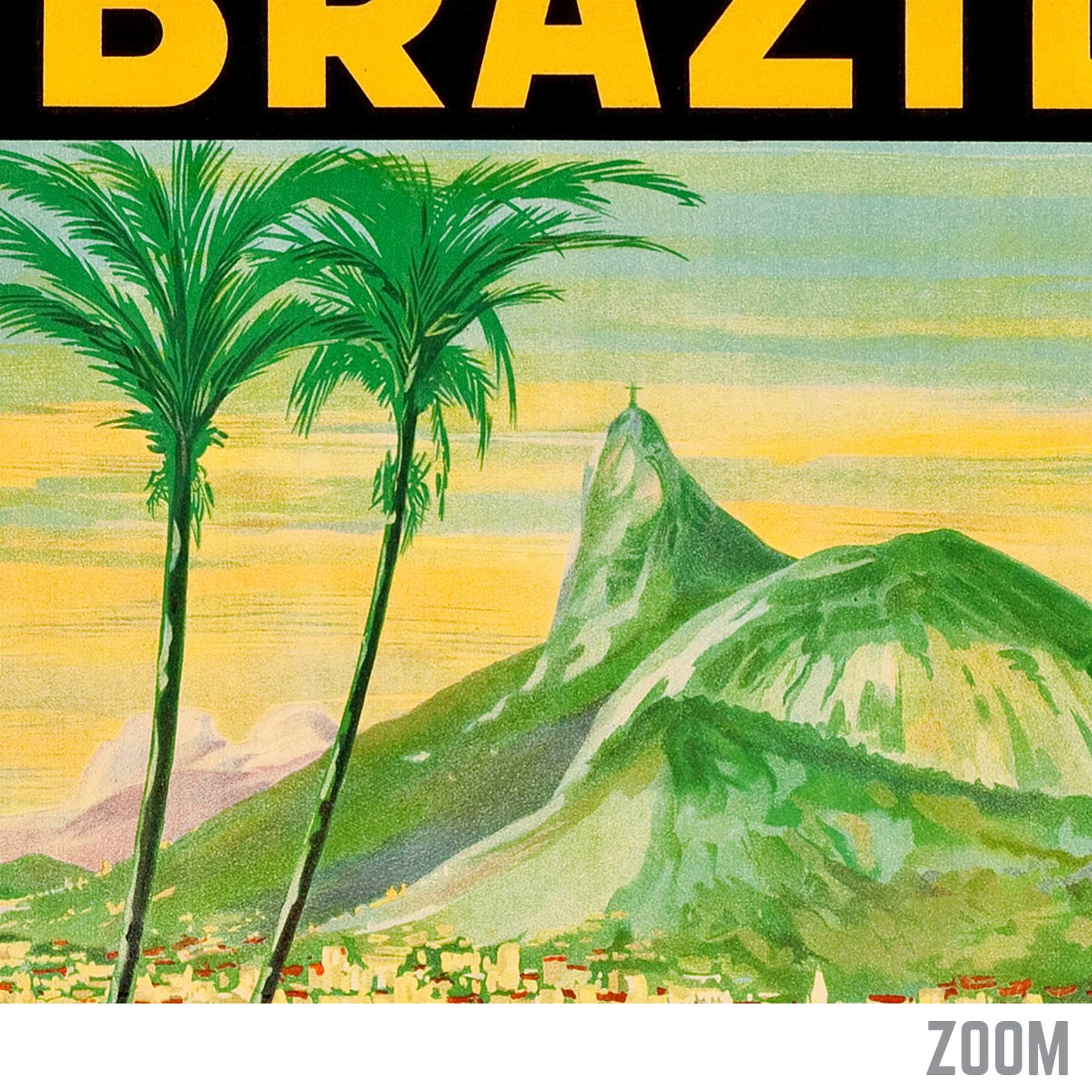 Brazil | Waldomiro Gonsalves Christino - 1930 | Travel Poster
