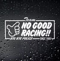 NO GOOD RACING KANJO SLAP STICKER