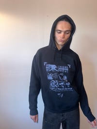 Image 2 of All things seem possible in may black hoodie 