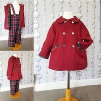 Image 1 of Traditional coat set with pants or overalls 