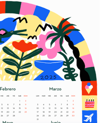 Image of CALENDARIO 2025