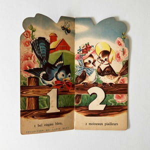 Image of Livre 123 Whitman années 50