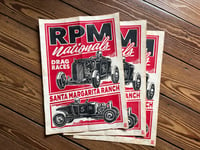 Image 1 of RPM Nationals 2024 Linocut Print FREE SHIPPING