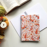 Image 6 of Floral Fox Notebook