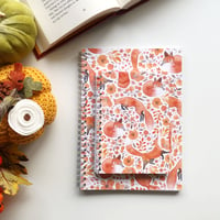 Image 1 of Floral Fox Notebook