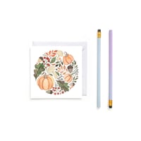 Image 1 of Autumnal greeting card