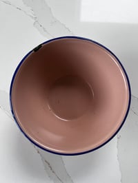 Image 3 of Small Peach Enamel Bowl