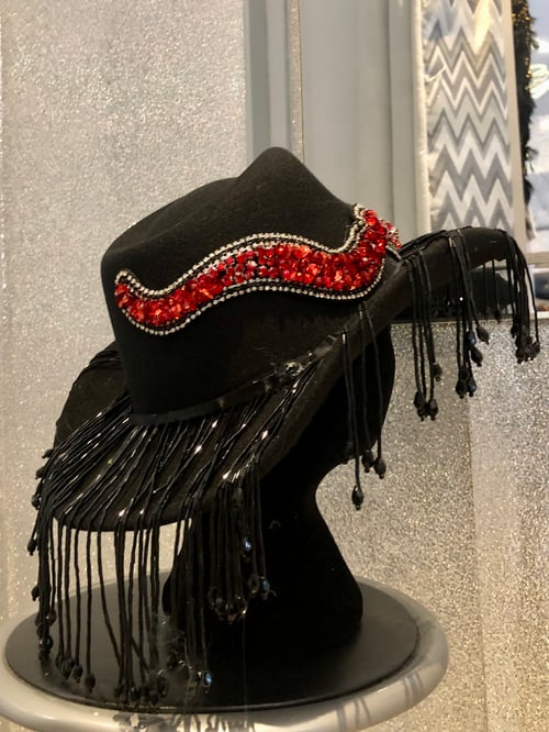 Image of Crystal Snake Cowboy Hat