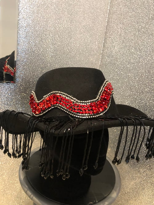 Image of Crystal Snake Cowboy Hat