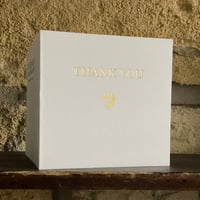 Image 2 of GOLD FOILED THANK YOU CARD