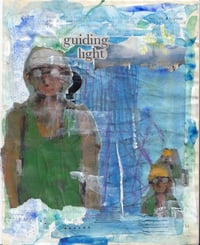 Image 1 of Guiding Light - One-of-a-Kind Mixed Media Art