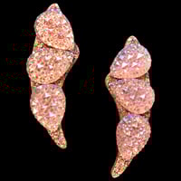 DREAM GLITTER / SAMURAI TSUKI Earring - 3 Peach.