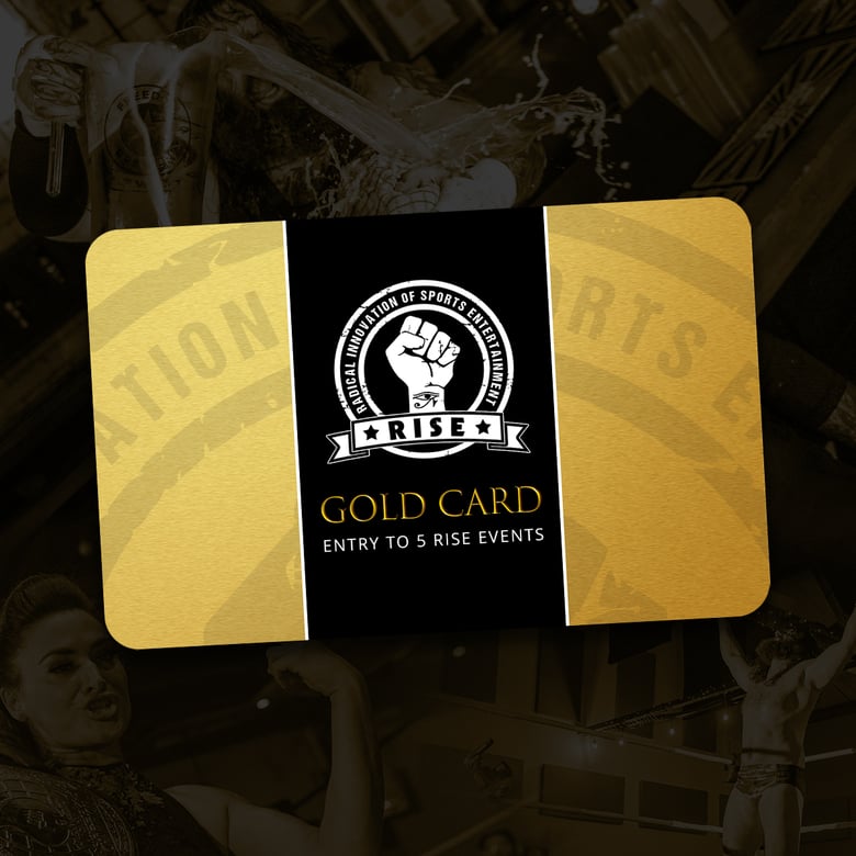 Image of RISE Gold Card