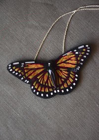Image 1 of "Le Monarque" - Necklace (orange)