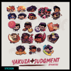 [TROFFEL] Yakuza + Judgment Sticker Set