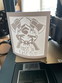 Image 2 of Custom Personalized 3d printed Lithophane picture night light