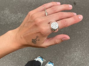 chunky signet ring