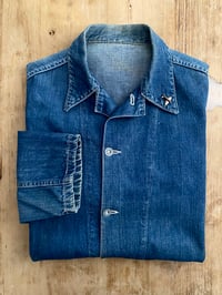 Image 1 of 1940 US ARMY DENIM COVERALL CHORE JACKET