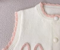 Image 3 of Pink Bunny Sweater Vest 