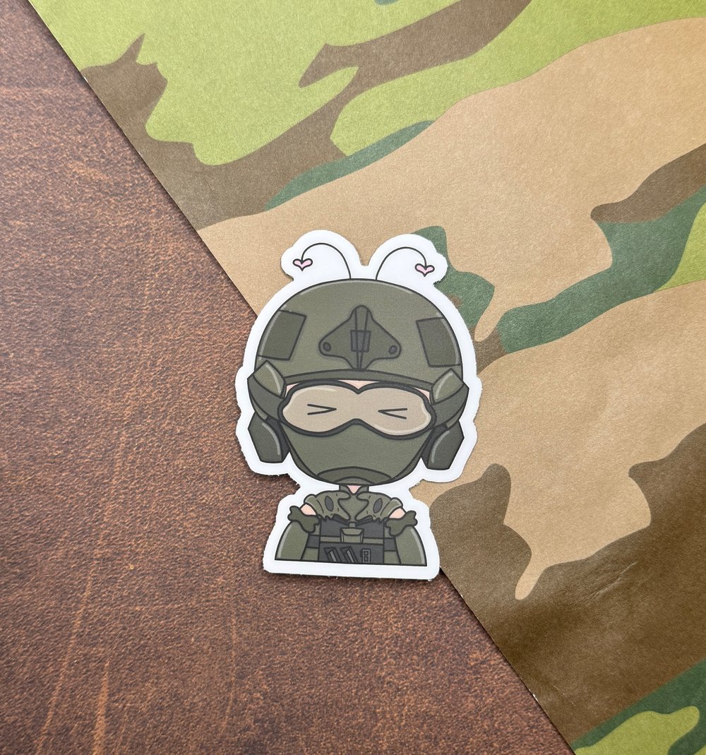 Image of Lil Fella task force Roach Sticker