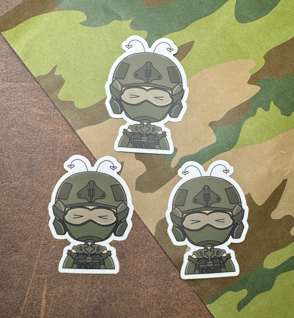 Image of Lil Fella task force Roach Sticker