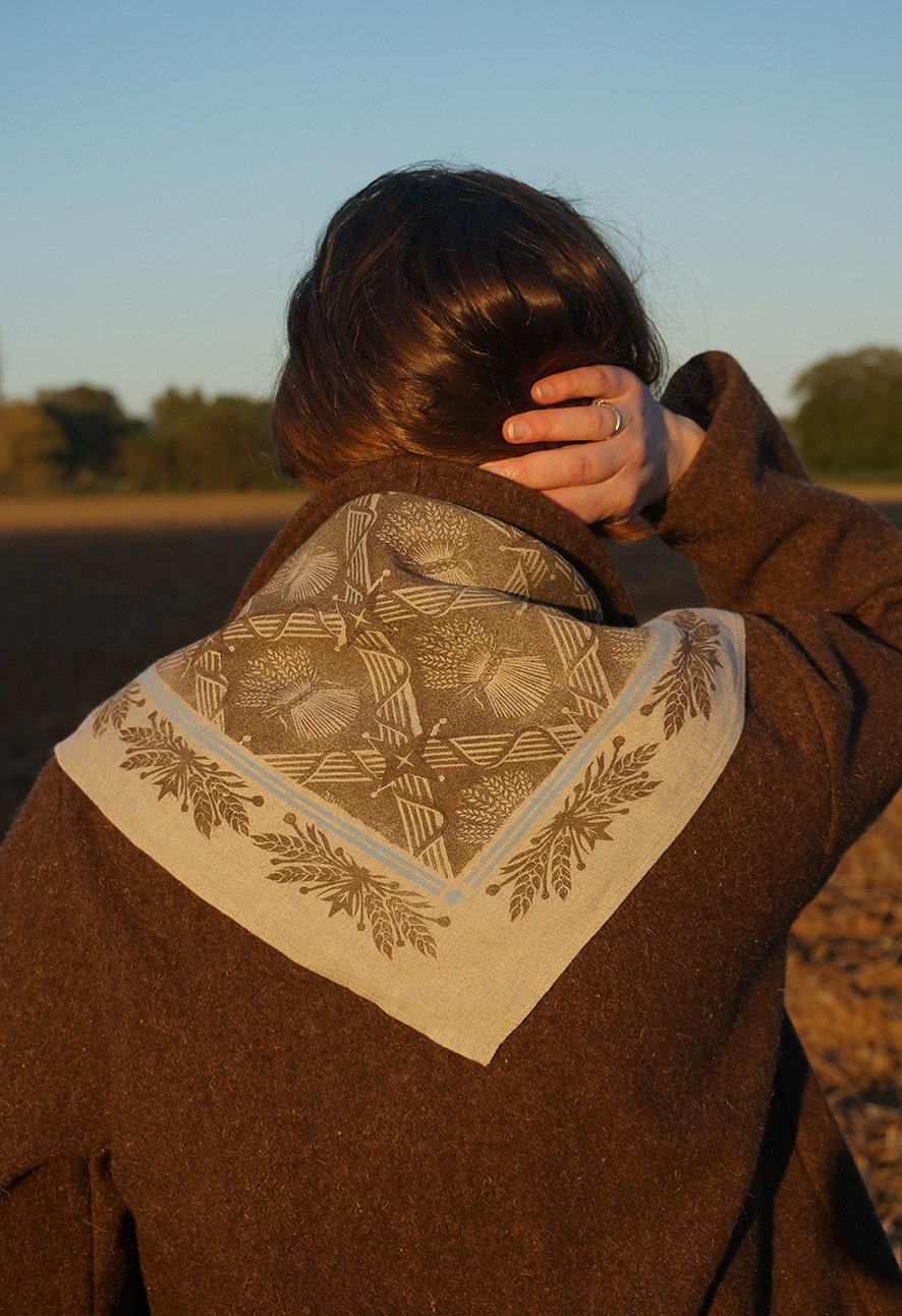 Image of Harvest Festival Scarf - Flax + Peat