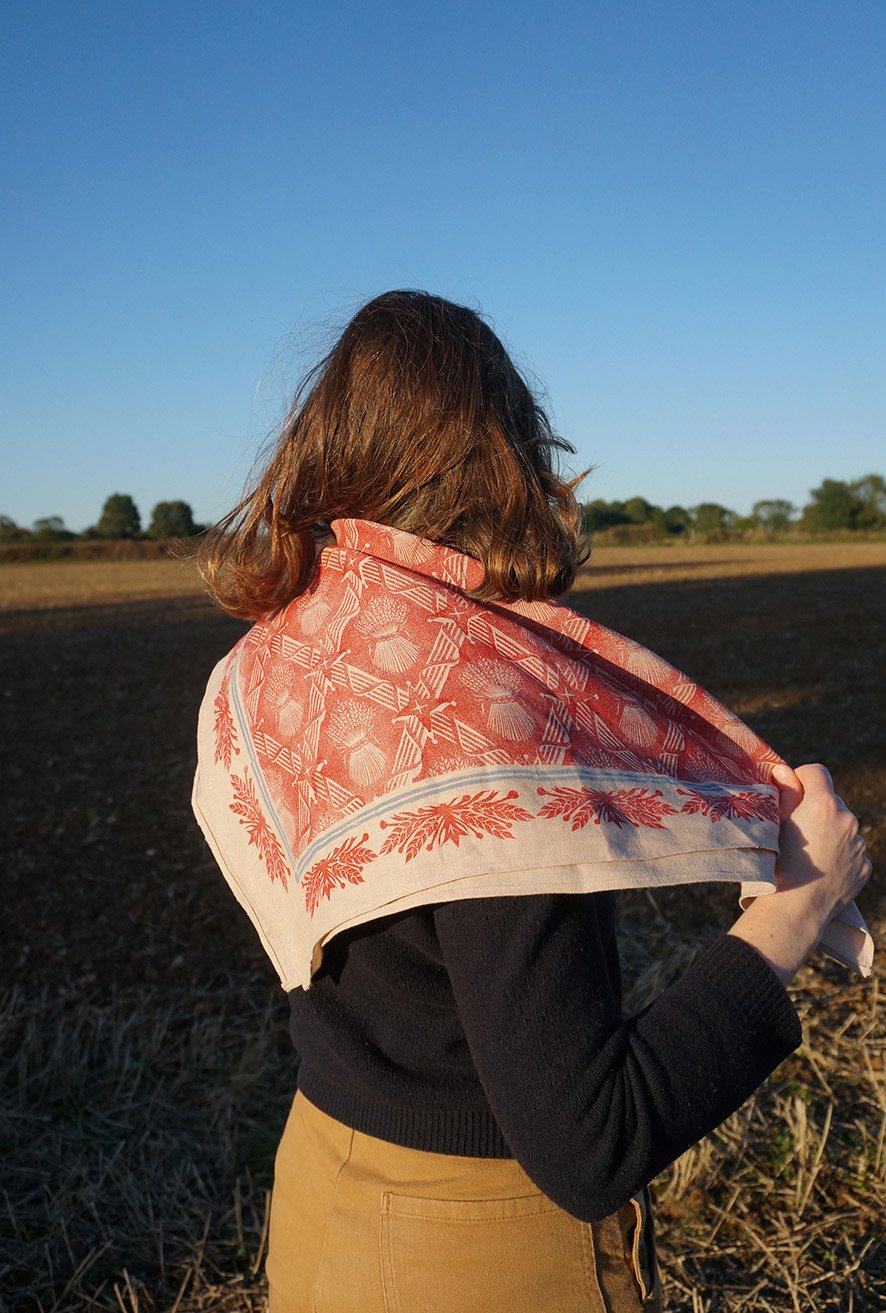 Image of Harvest Festival Scarf - Plaster + Poppy