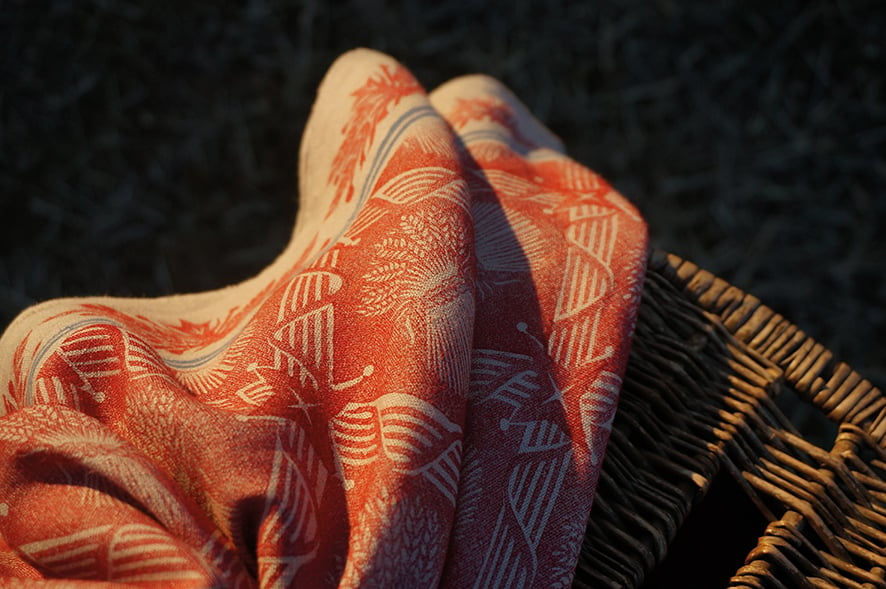 Image of Harvest Festival Scarf - Plaster + Poppy