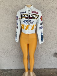 Image 1 of White leather jacket