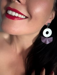 Image 1 of Pendientes Silver Violet