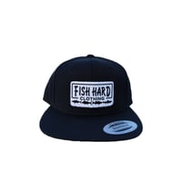 Image 1 of Fish Hard Logo Snapback