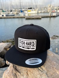 Image 3 of Fish Hard Logo Snapback