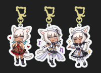 Image 1 of Y'shtola Keychains Set 「ヤ．シュトラ　アクキーセット」