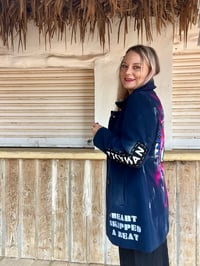 Image 5 of Namaste ¥ unisex ¥ upCyclinG viLLaGe punK¥IbiZa ¥ Woll coaT¥ festival