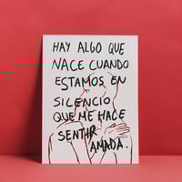 Lámina "En silencio"