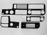 Image 3 of 1979-1980 Toyota Pickup Dash radio bezel repair - Retro Sound Conversion kit