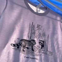 Image 2 of I am Beautiful Raccoon T-Shirt