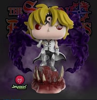 Image 1 of  DARK TRAITOR MELIODAS THE SEVEN DEADLY SINS CUSTOM FUNKO POP