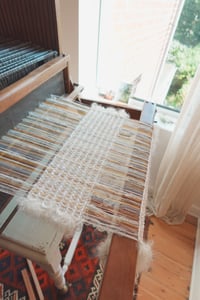 Image 5 of WOVEN WALL HANGING | SILK & MOHAIR TEXTILE ARTWORK no.2