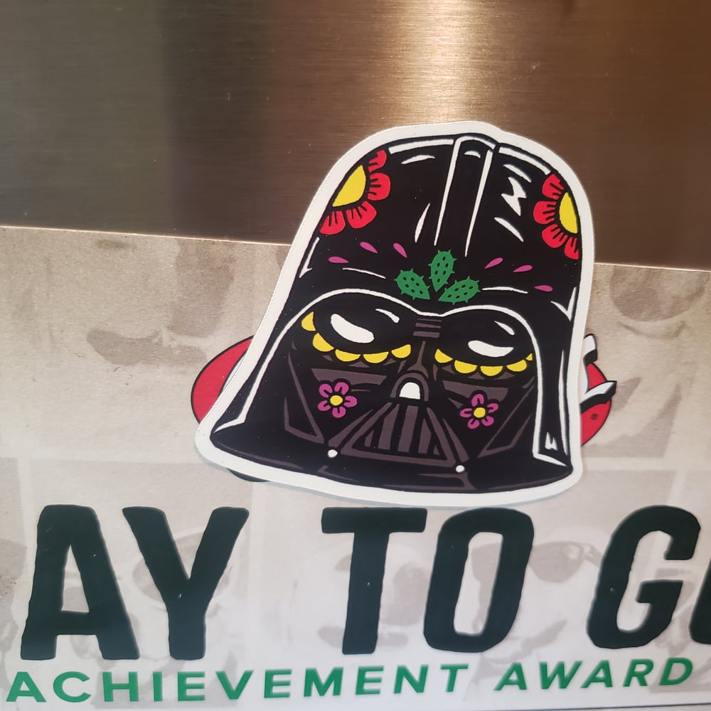 Vader Calavera Mask 3" Magnet