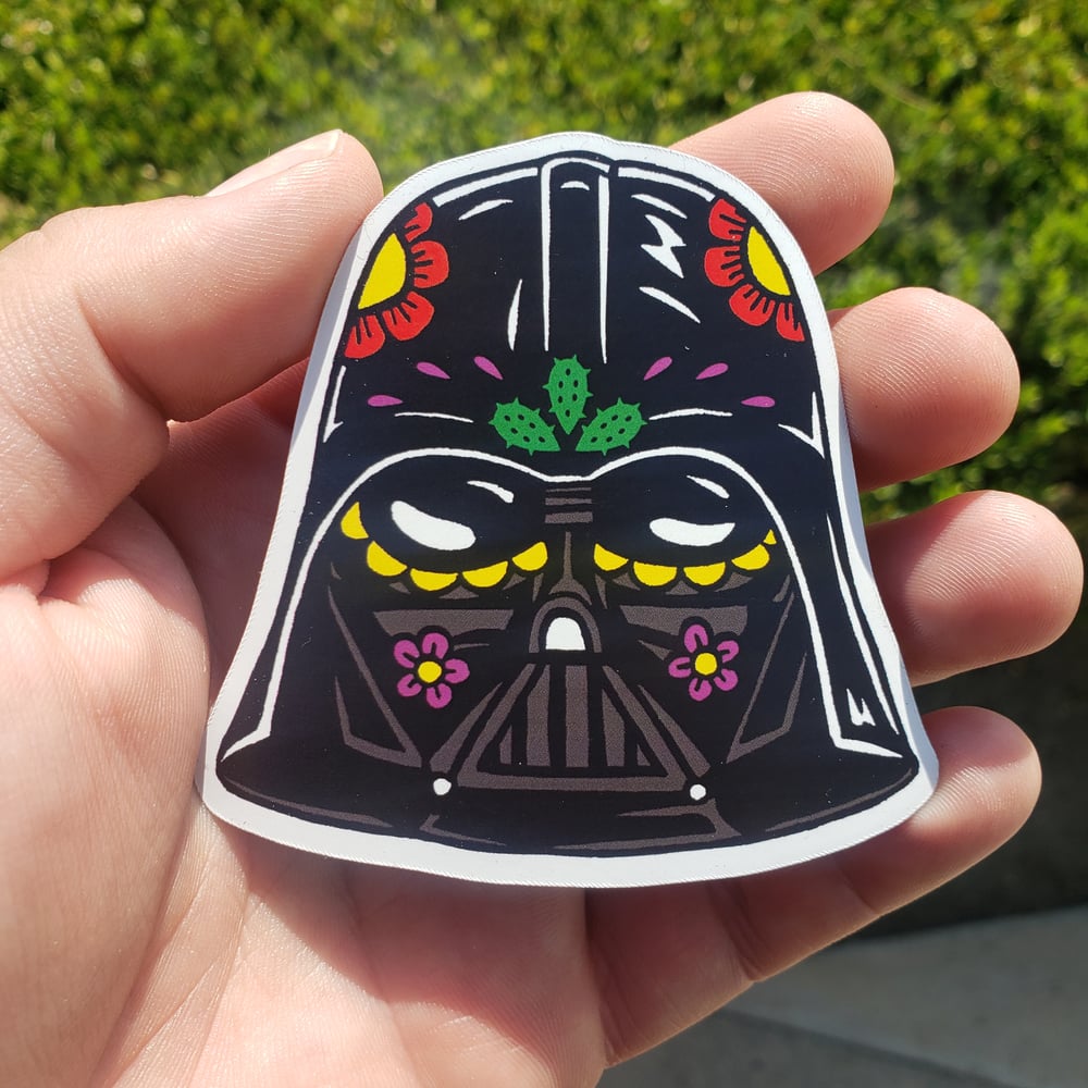 Vader Calavera Mask 3" Magnet
