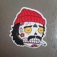 Image 2 of 420 Calavera 3" Magnet 