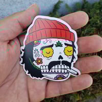 Image 3 of 420 Calavera 3" Magnet 