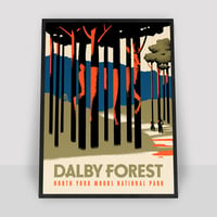 Image 1 of Dalby Forest Screenprint