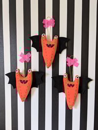 Image 4 of Pumpkin Bat Slug Halloween Decoration