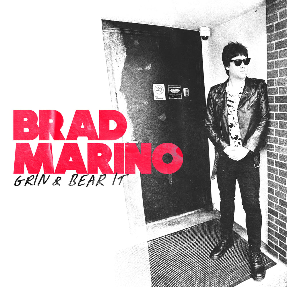 Brad Marino "Grin & Bear It" LP (Sioux) White Vinyl