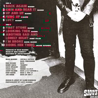 Image 2 of Brad Marino "Grin & Bear It" LP (Sioux) White Vinyl