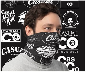 Image of RECORD LABEL GAITER.